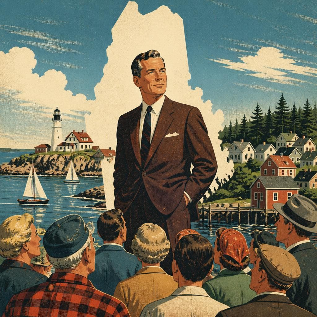 Cover art for The Independent Who Shook Maine