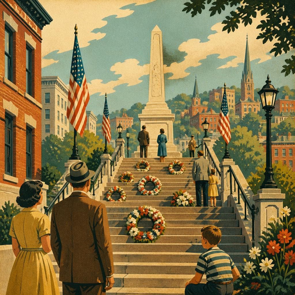Cover art for Where Lynchburg Climbs and Remembers