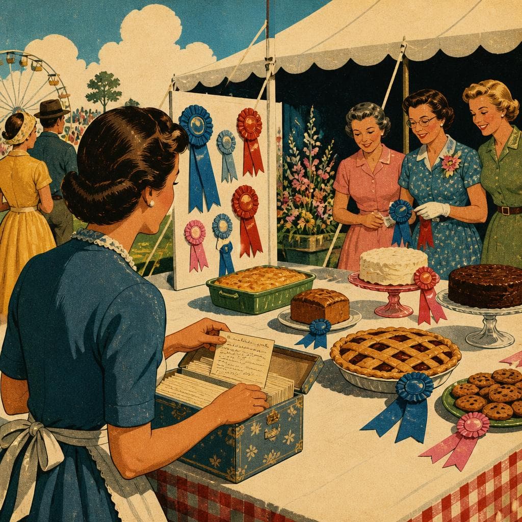 Cover art for Where the Ribbons Meet the Recipe Box