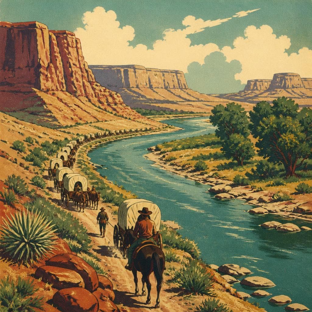 Cover art for Where the Trail Bent to Water