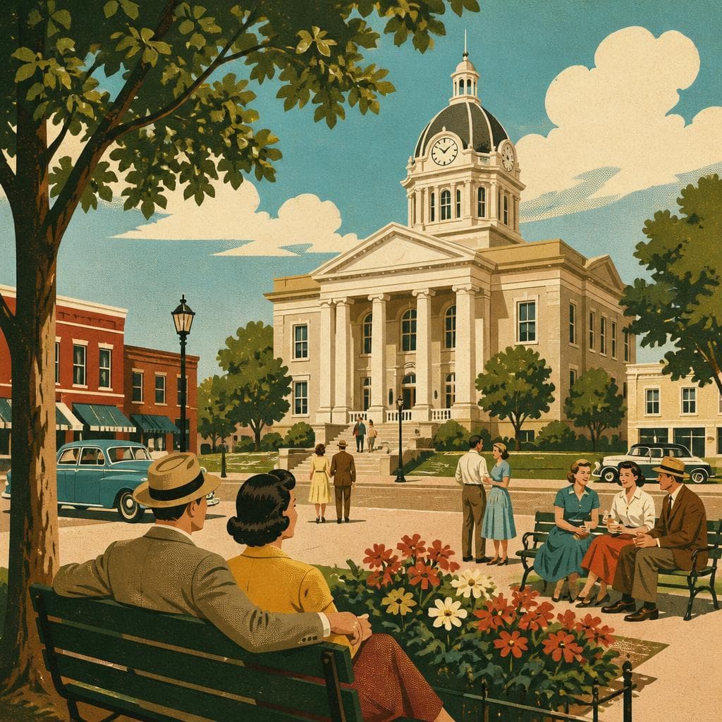 Cover art for The Courthouse That Centered Dyersburg