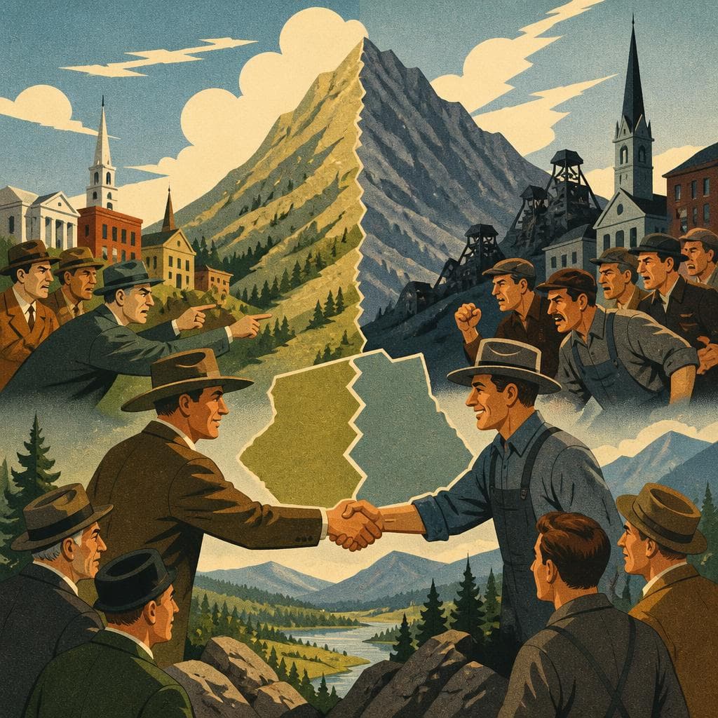 Cover art for When a Mountain Named the County