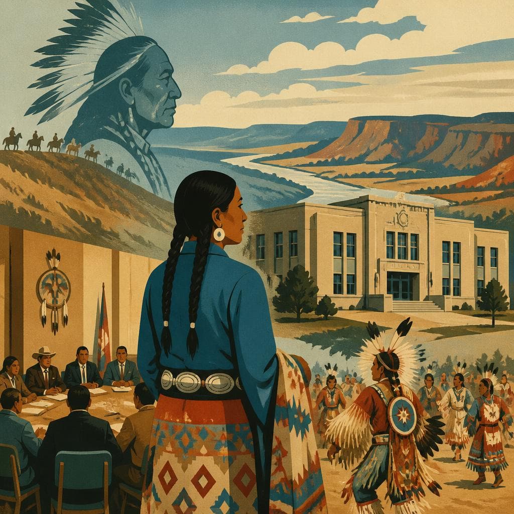 Cover art for Where Crow Agency Holds the Reservation Together