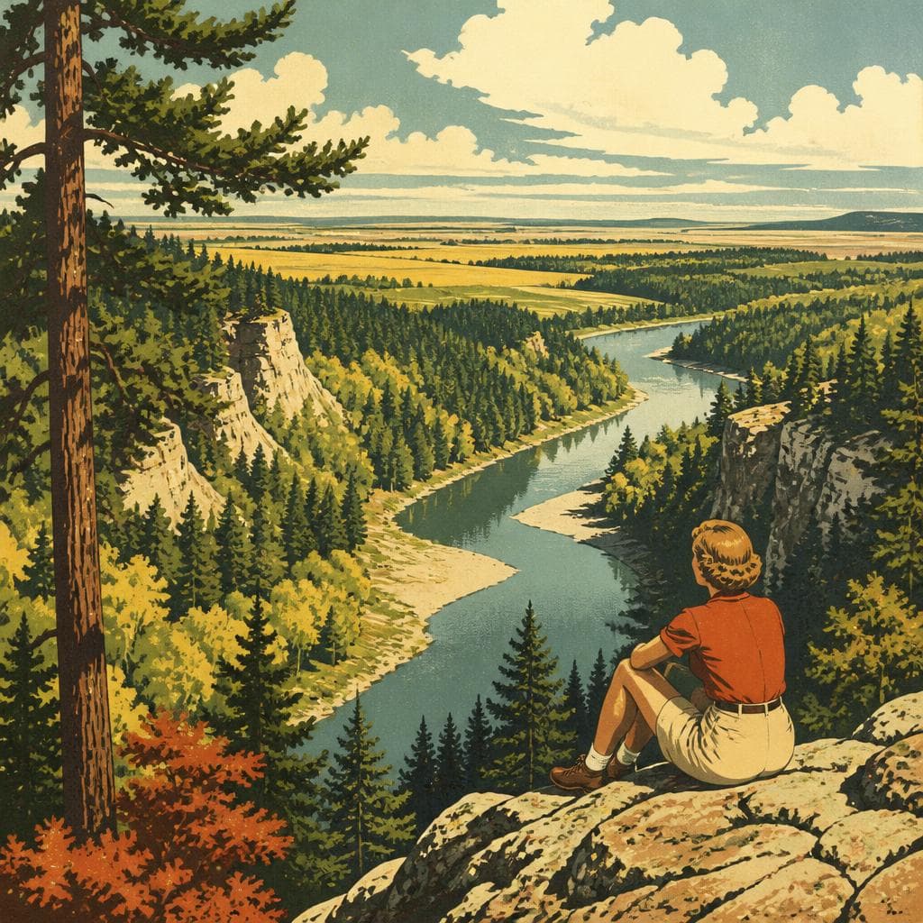 Cover art for Where North Dakota Suddenly Turns to Woods