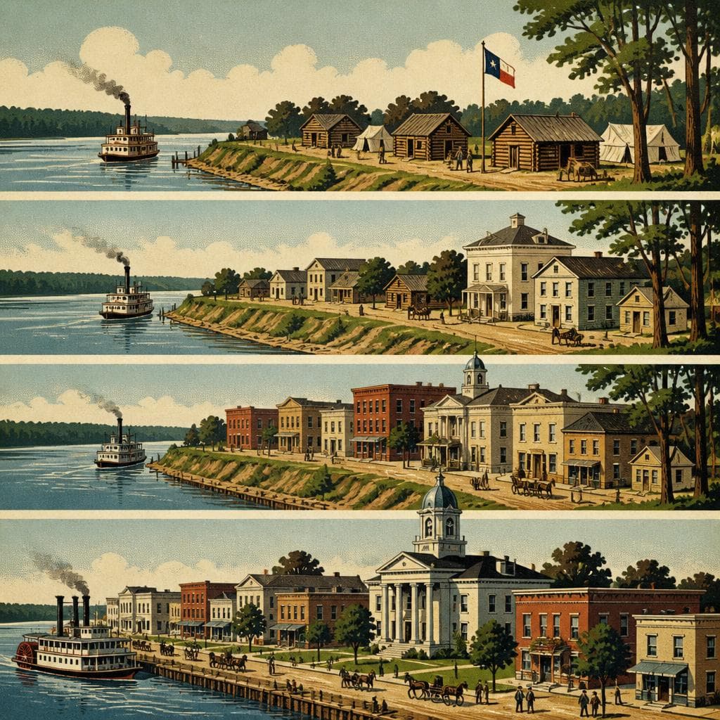 Cover art for How Fort Gaines Learned to Look Like a Town