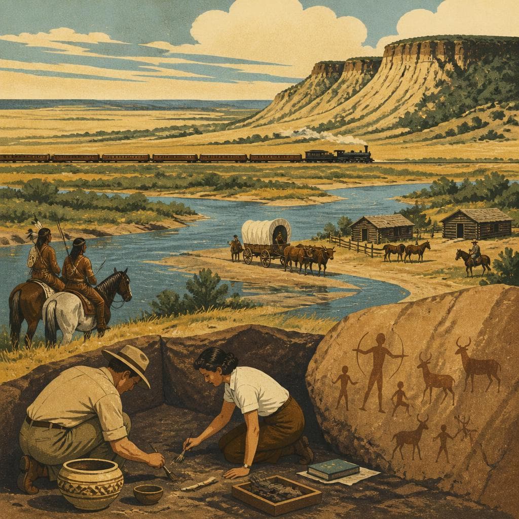 Cover art for Where the Plains Kept Coming Back