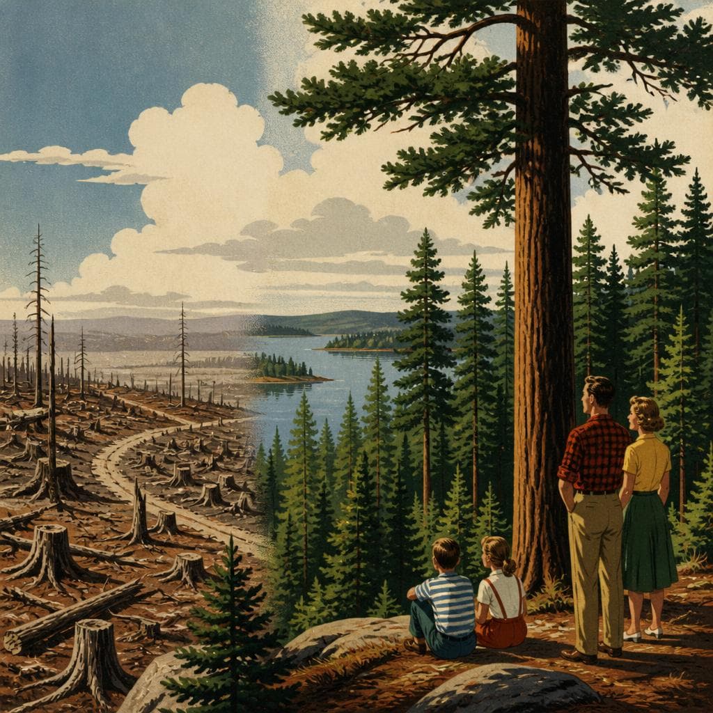 Cover art for Where Michigan’s Great Pines Still Stand