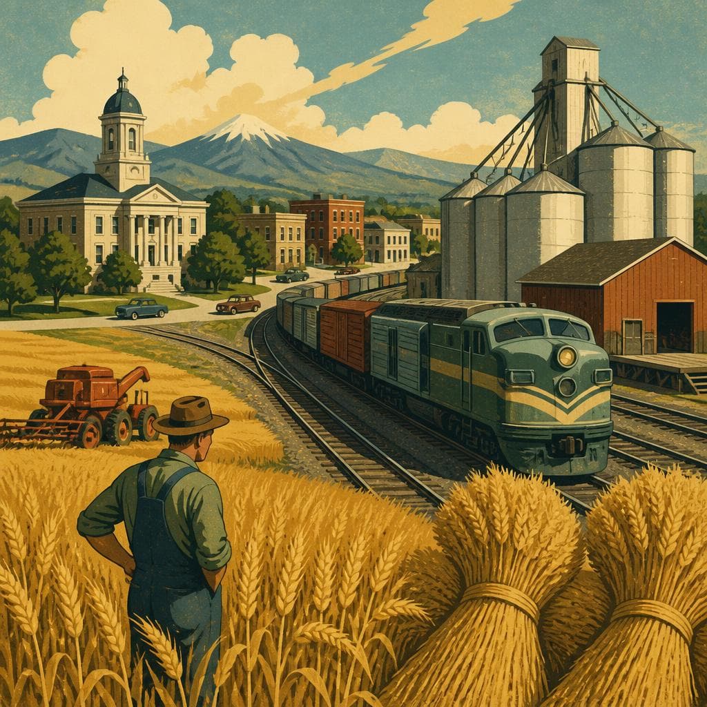 Cover art for Where Wheat Met the Rails