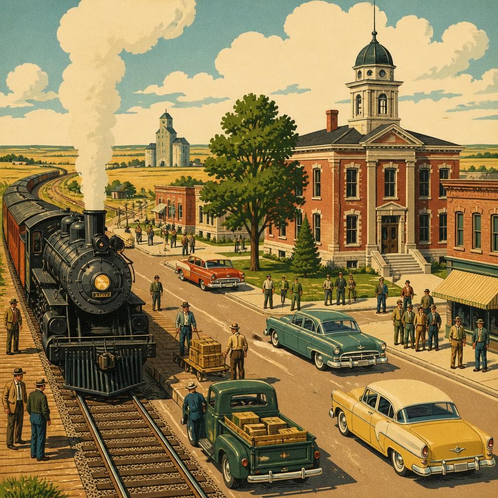 Cover art for When the Railroad Made Imperial the County’s Crossroads