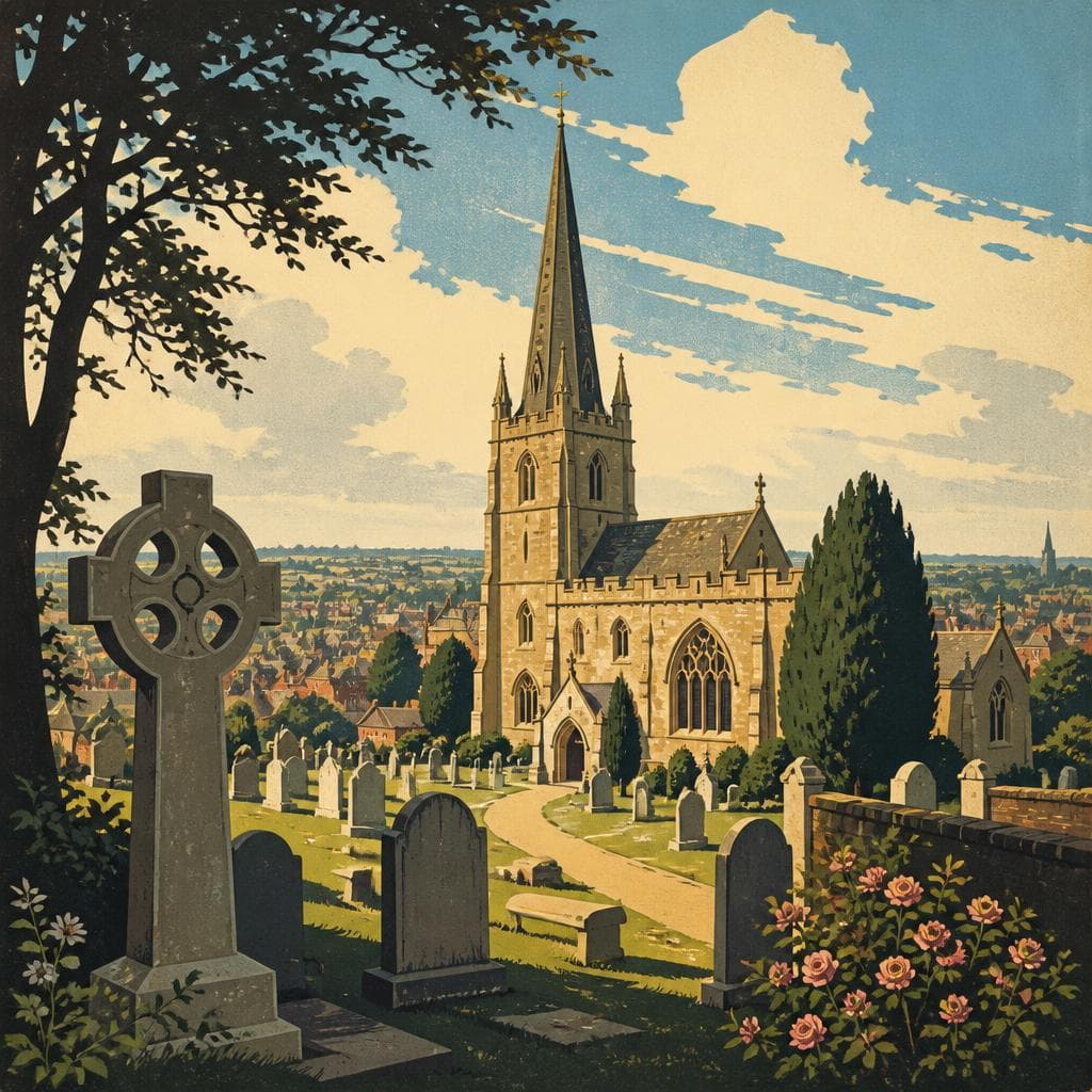 Cover art for Where a Churchyard Holds Northampton’s Memory