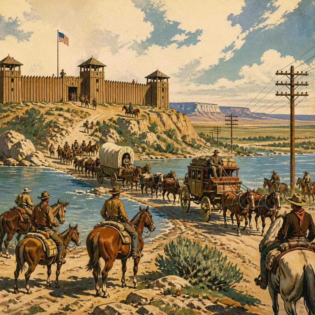 Cover art for Where the Trail, Stage, and Telegraph Met