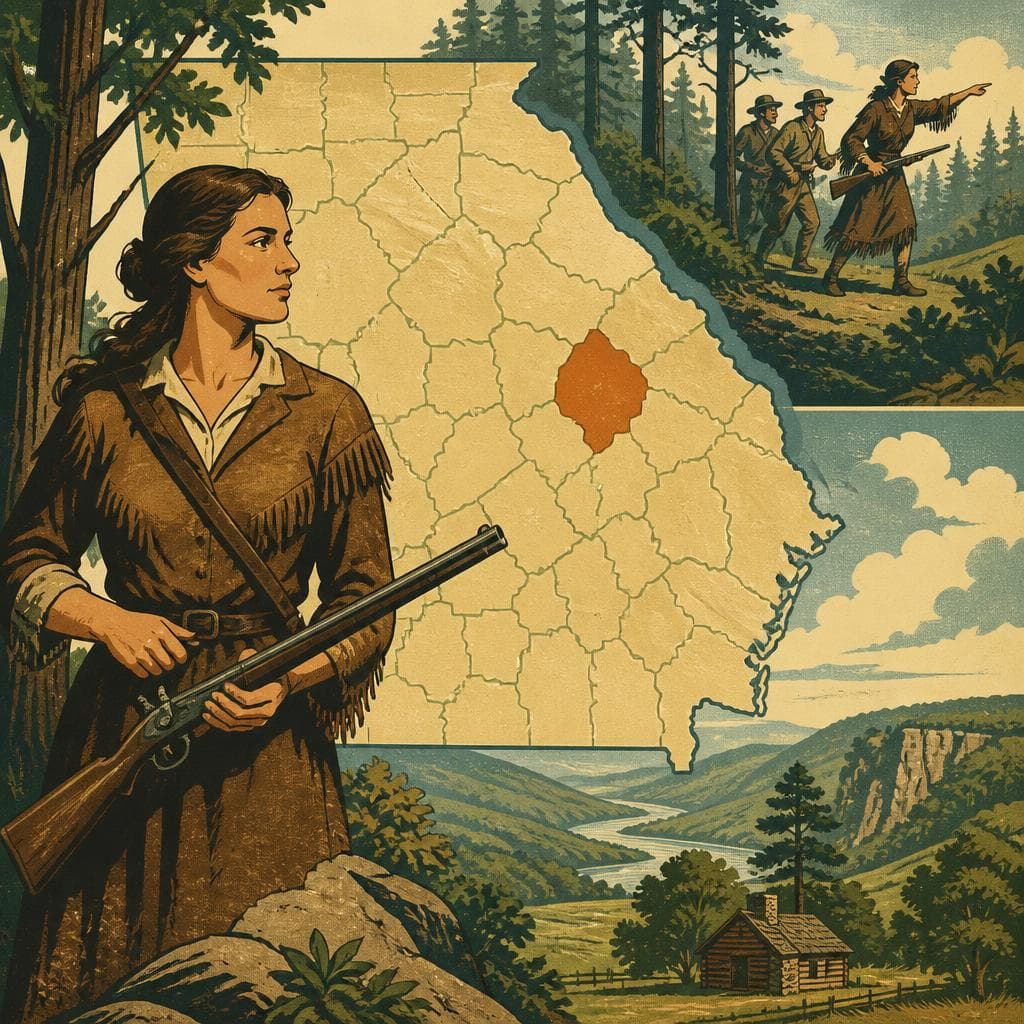 Cover art for How Nancy Hart Became a County Name