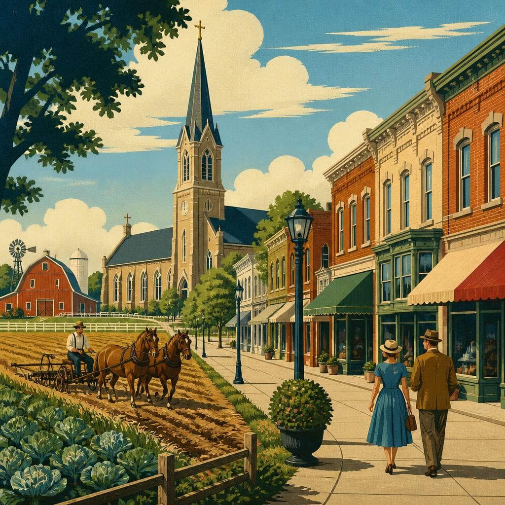 Cover art for Where Church Bells Met Brick Storefronts
