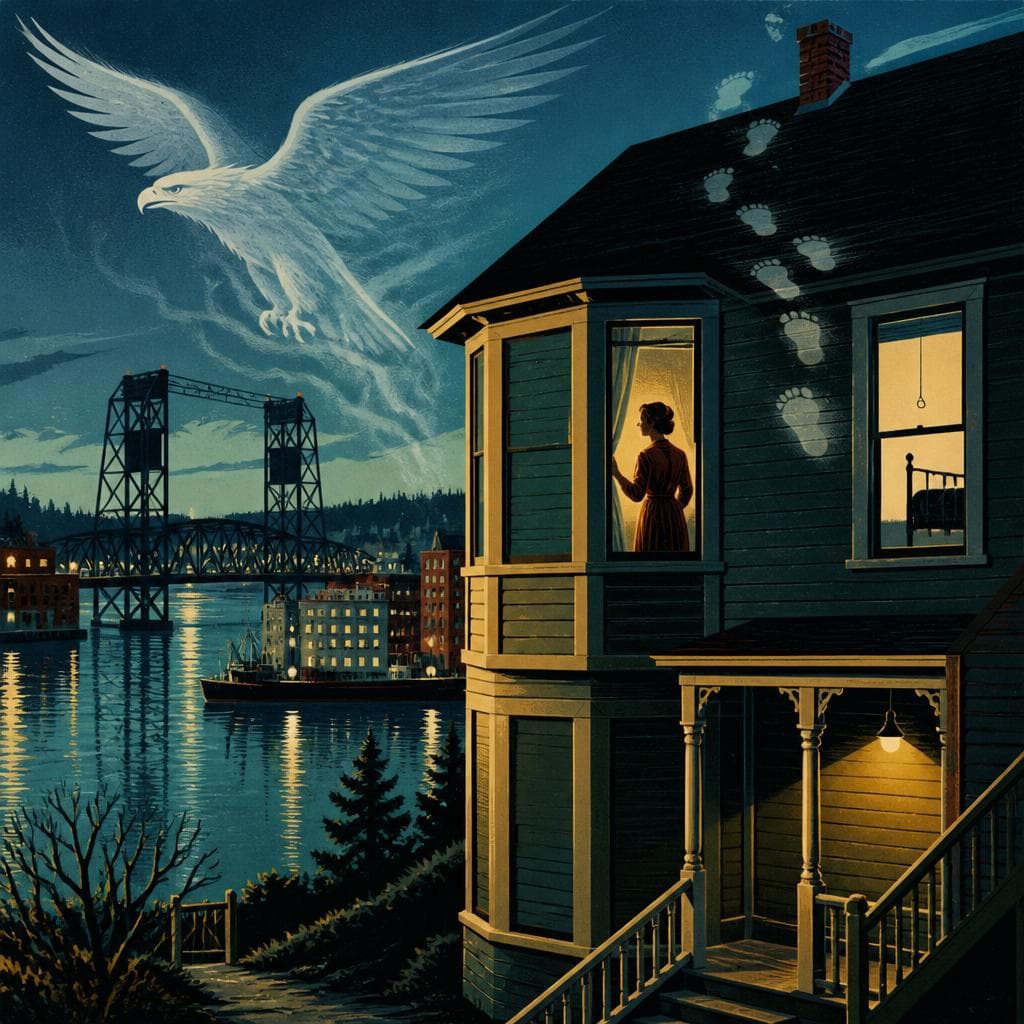 Cover art for Where the White Eagle Learned to Haunt