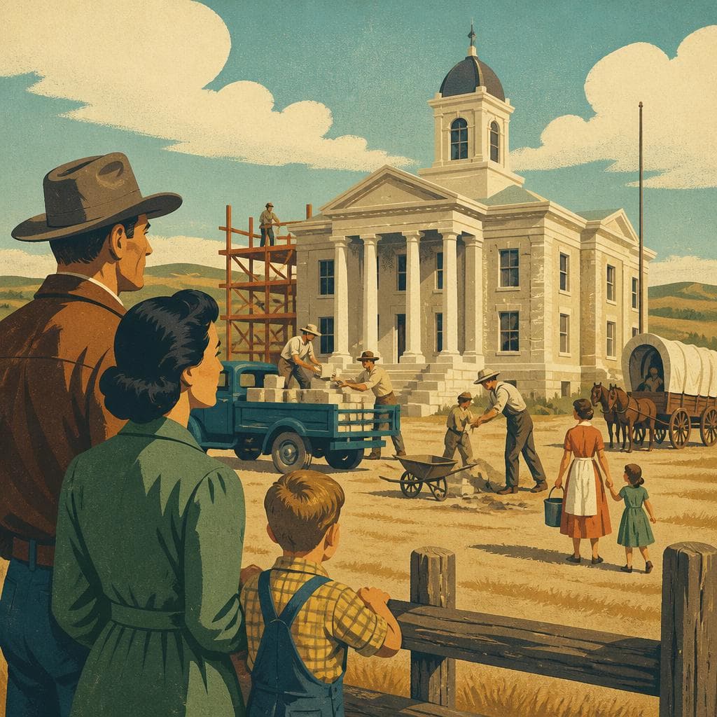 Cover art for When Frontier County Built to Stay
