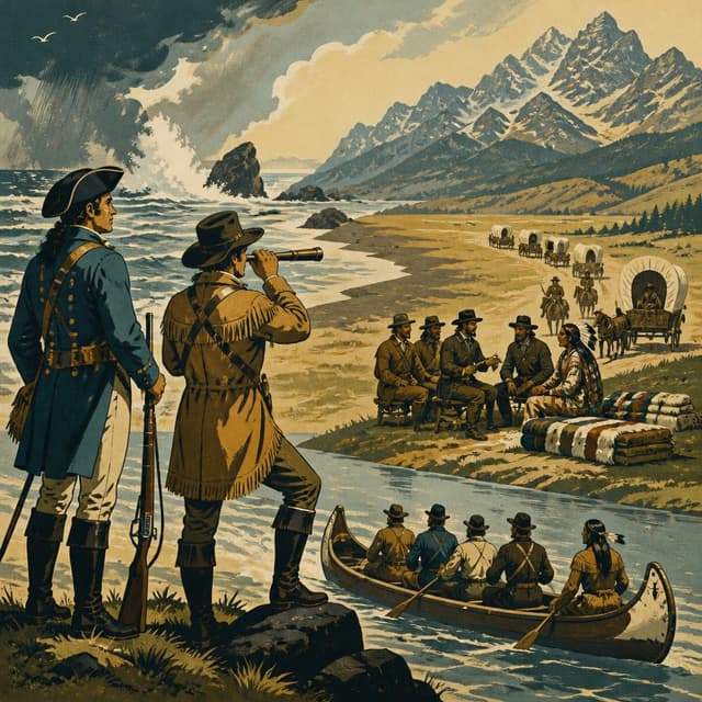 Cover art for the Lewis & Clark and Westward Expansion: Into the Unknown collection