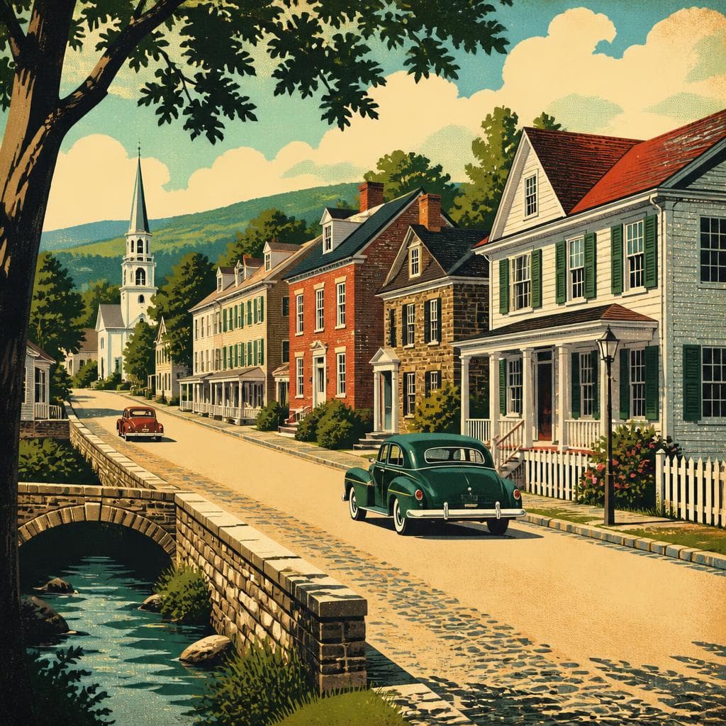 Cover art for Where the National Road Still Sets the Street