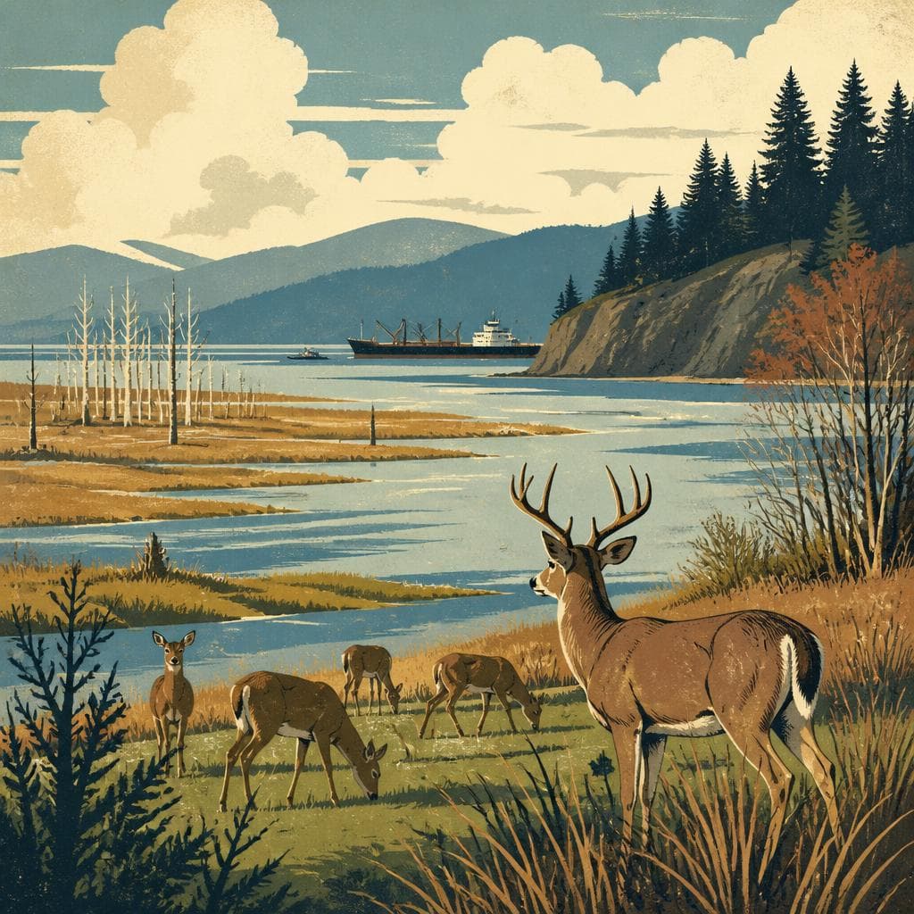 Cover art for Where Deer Recovery Meets the Tide
