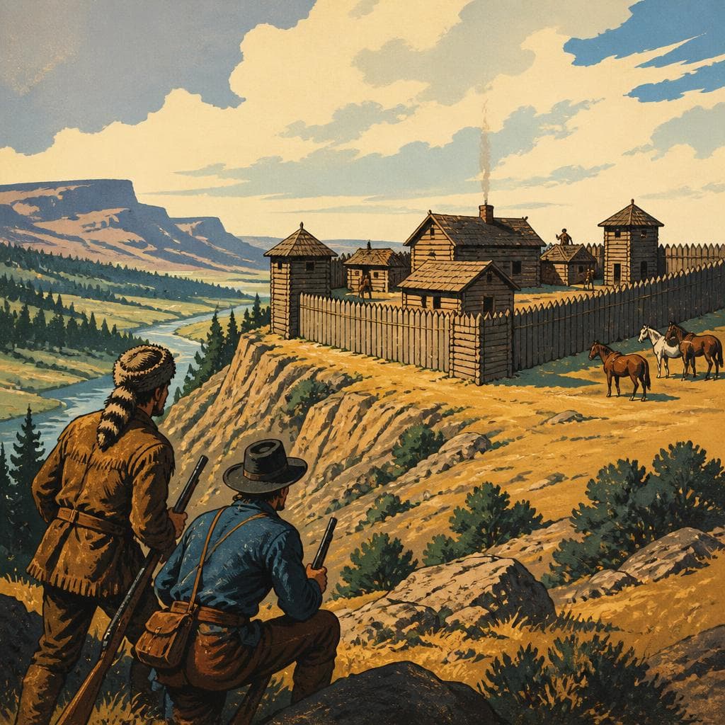 Cover art for At the Edge of Settlement, Davidson’s Fort Held On