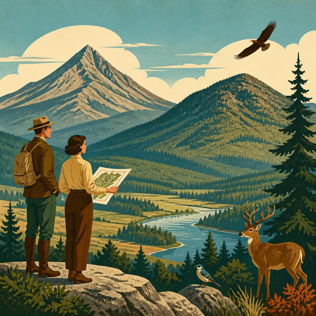 Cover art for Two Peaks, One Protected Mountain World
