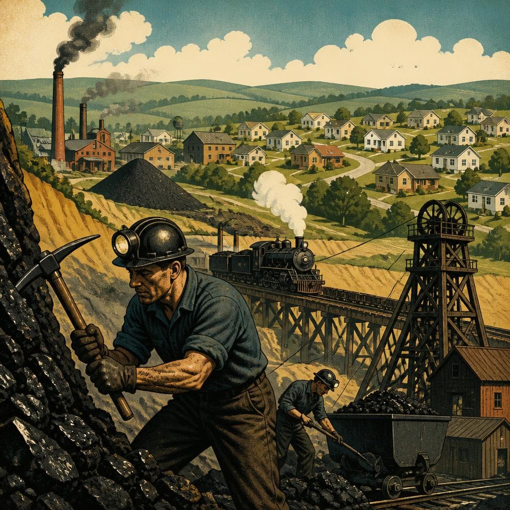 Cover art for Before the Suburbs, There Was Coal