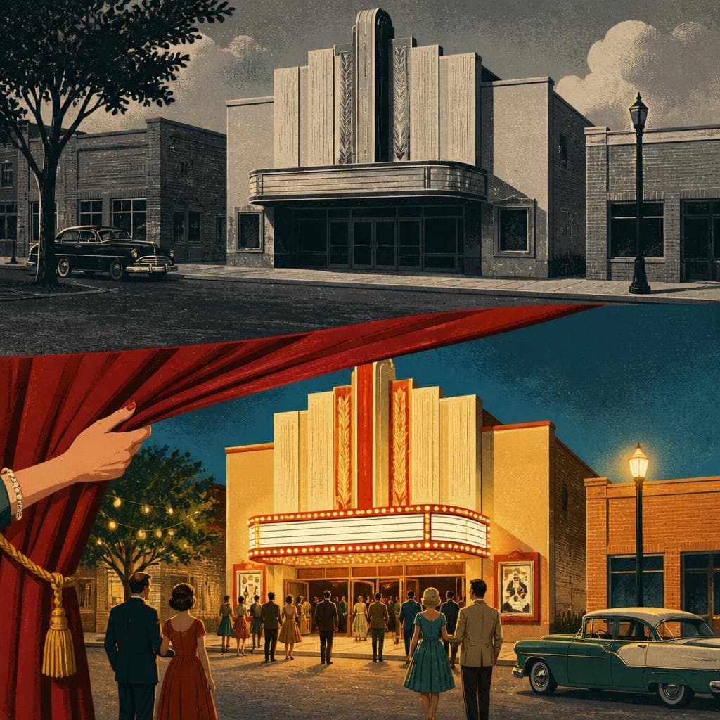 Cover art for When the Curtain Rose Again in Newberry