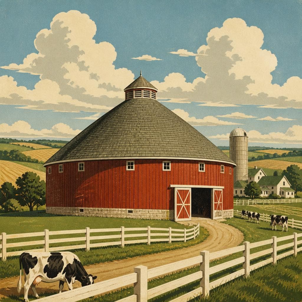 Cover art for When a Round Barn Became the Landmark
