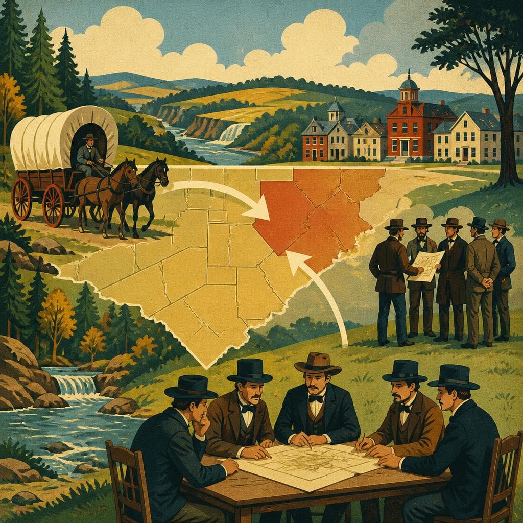 Cover art for When County Lines Moved to Warsaw