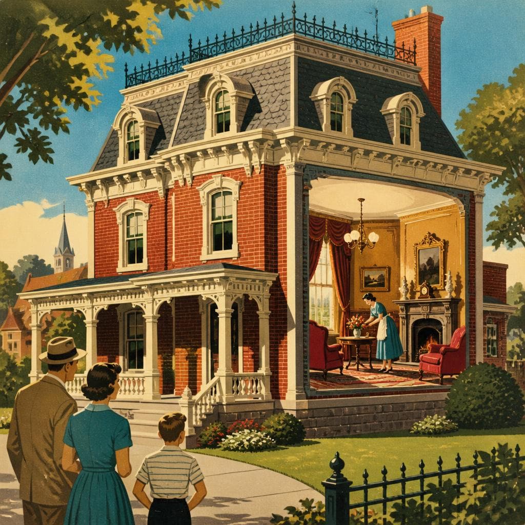 Cover art for A House Built to Impress, Preserved to Explain