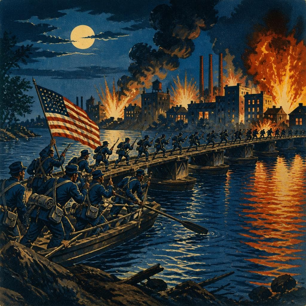 Cover art for Night Crossing at Columbus