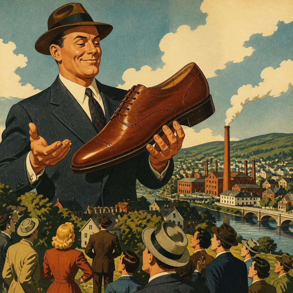 Cover art for The Iowa-Born Shoe Wizard’s Giant Calling Card