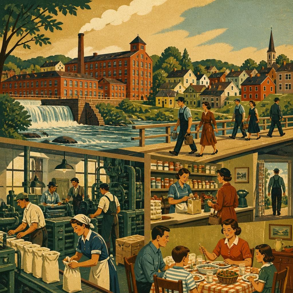 Cover art for Where the Mill Fed the Town