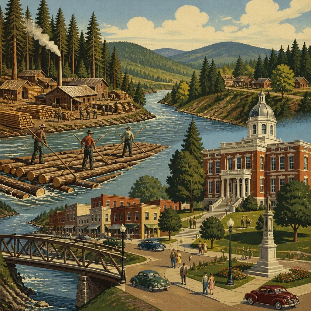 Cover art for Where Two Rivers Made a County Seat
