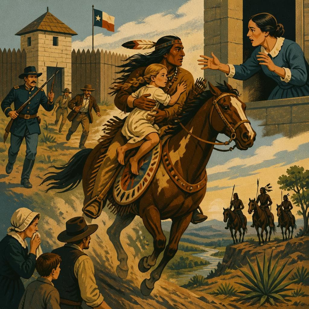 Cover art for The Child Taken From Fort Parker