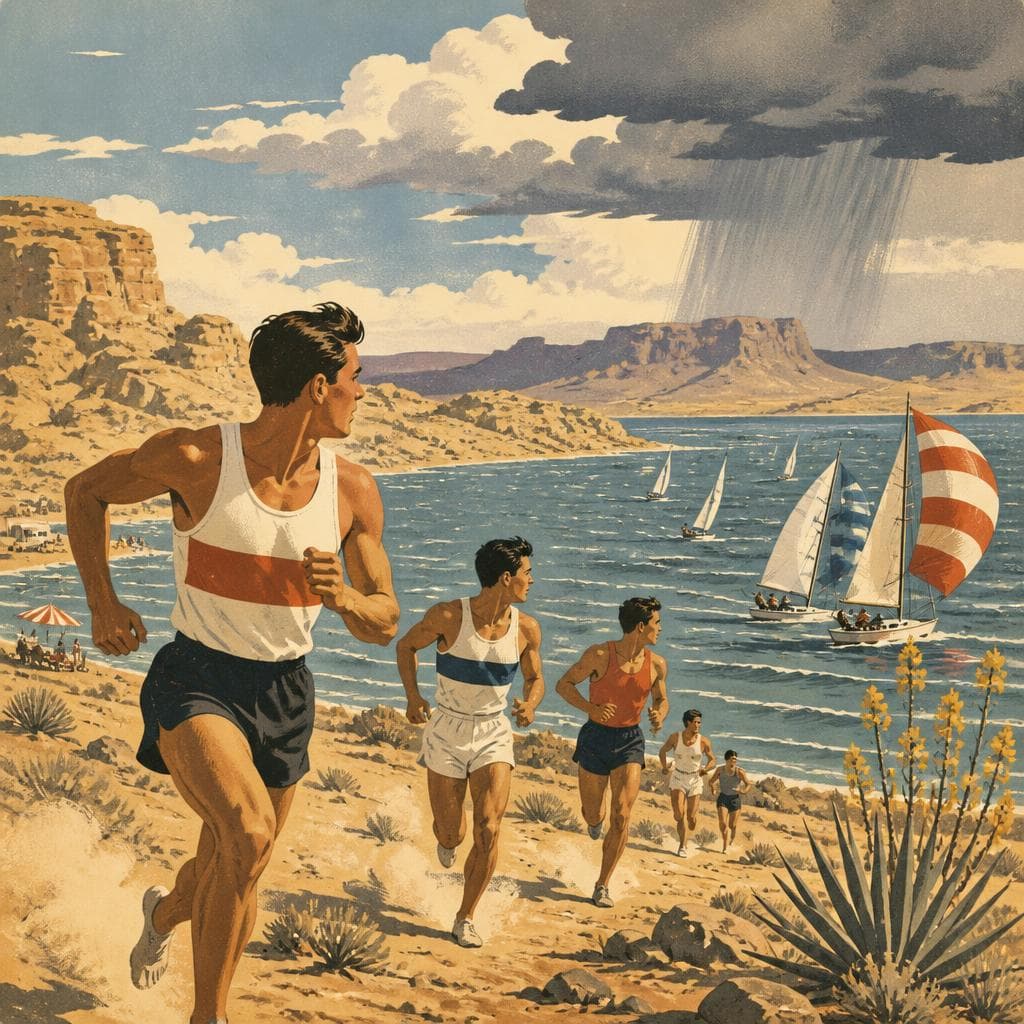 Cover art for Where the Desert Joins the Race