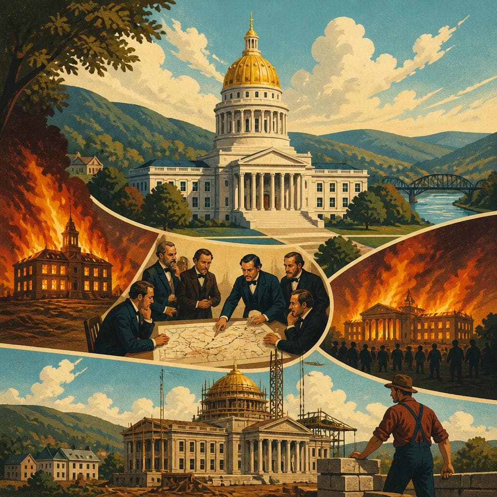 Cover art for How West Virginia Finally Settled Its Capitol