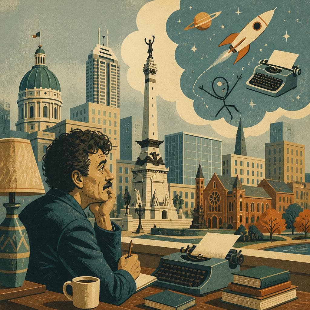 Cover art for The City Vonnegut Never Really Left