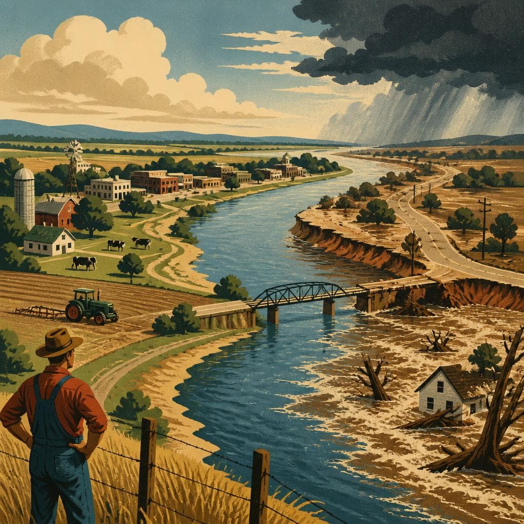 Cover art for Where the Washita Gave and Took