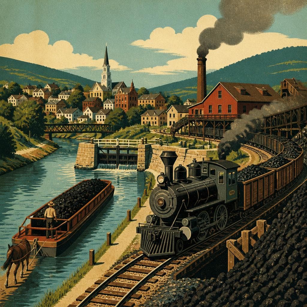 Cover art for Where Coal Met Water in Honesdale