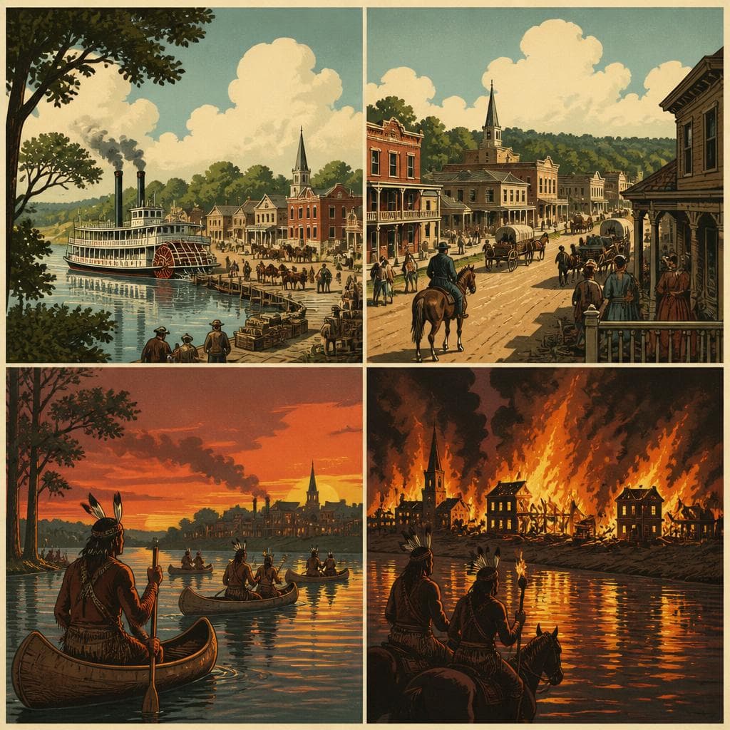 Cover art for When the River Trade Reached Osceola — and War Burned It Down
