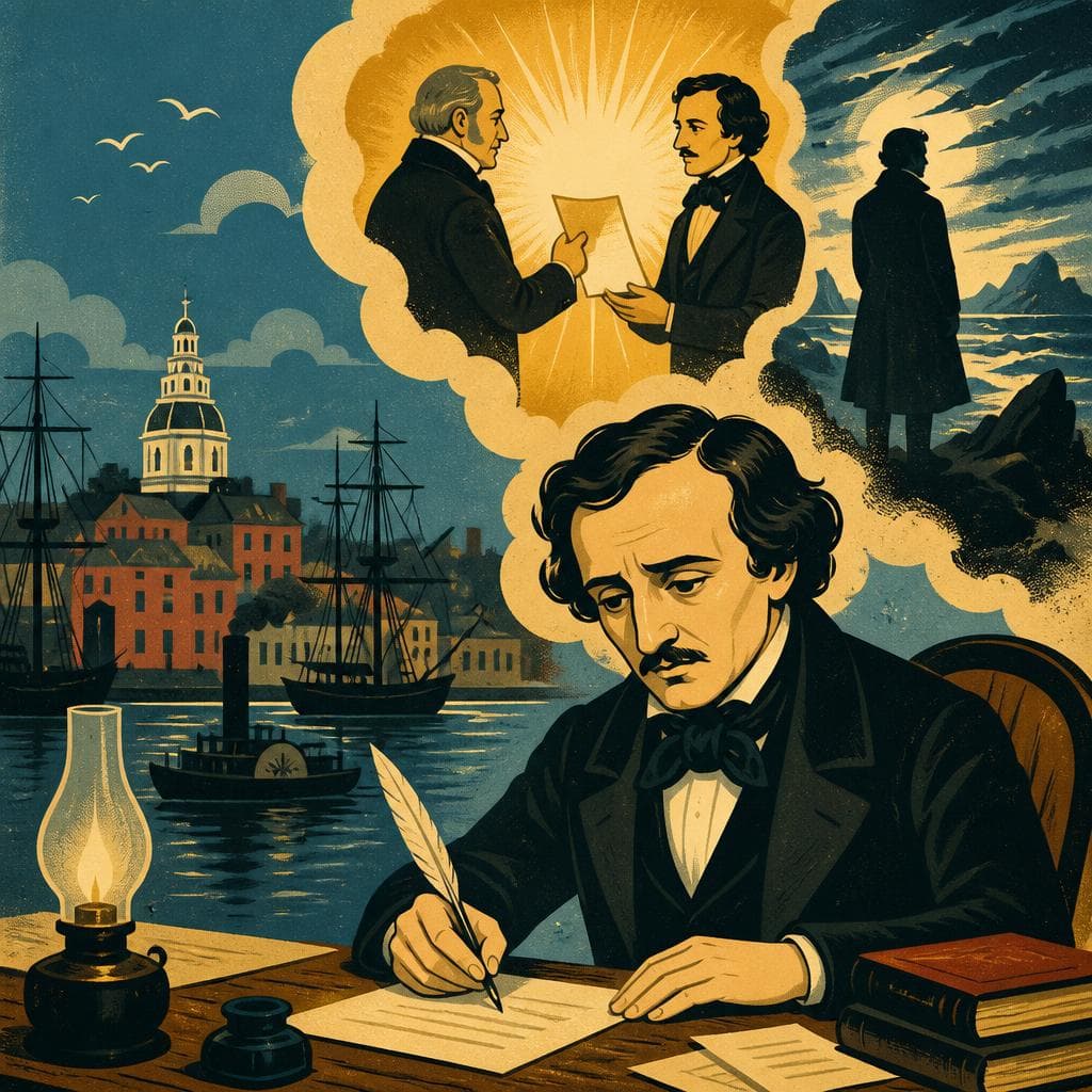 Cover art for The Prize That Changed Poe in Baltimore