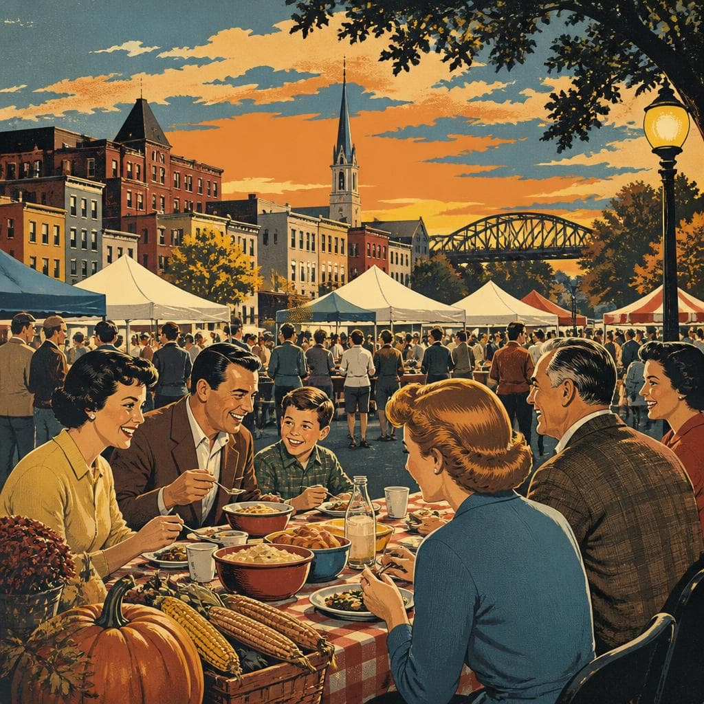 Cover art for When Downtown Becomes the Supper Table