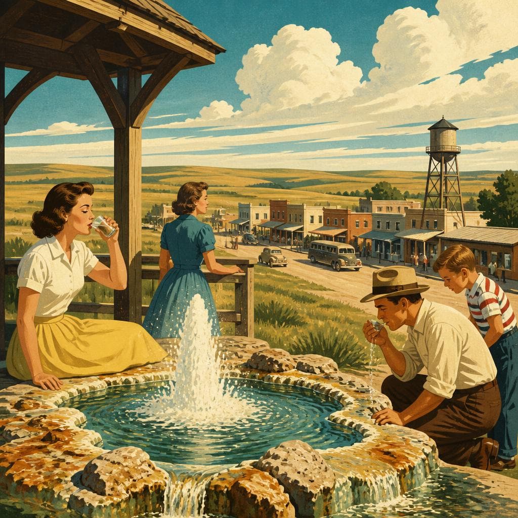 Cover art for The Water That Named a Town