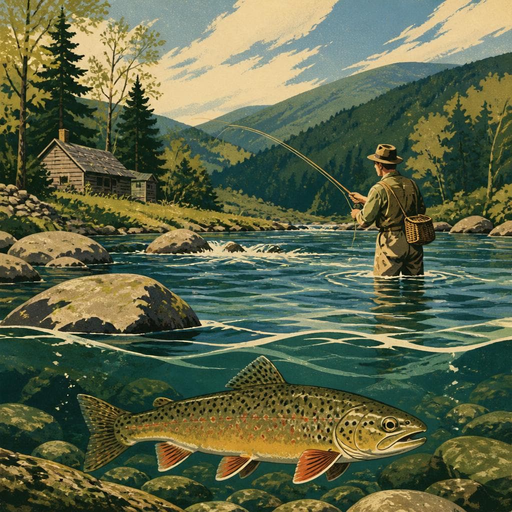 Cover art for Where a Trout Stream Became a Tradition