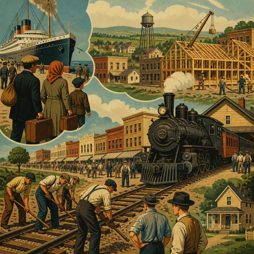 Cover art for Where the Railroad Made a Town