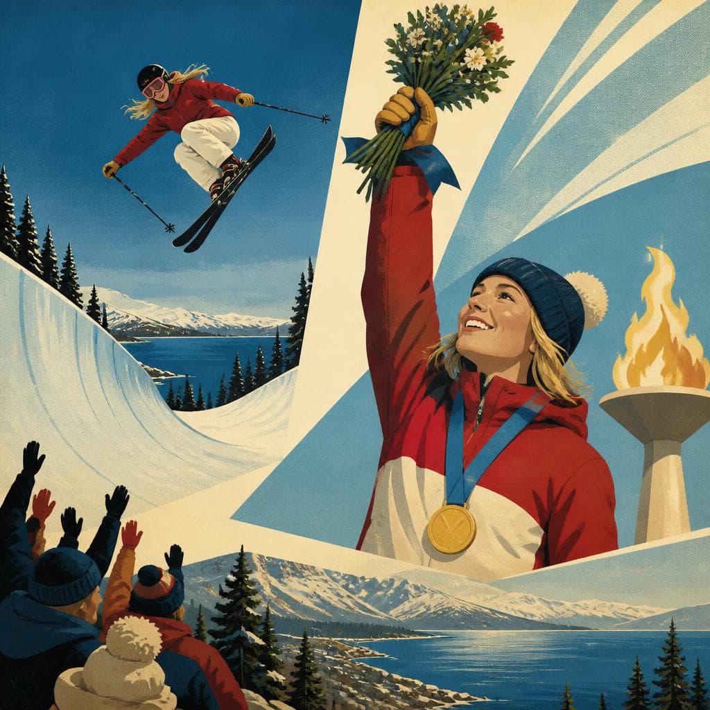 Cover art for From Tahoe Halfpipe to Olympic History