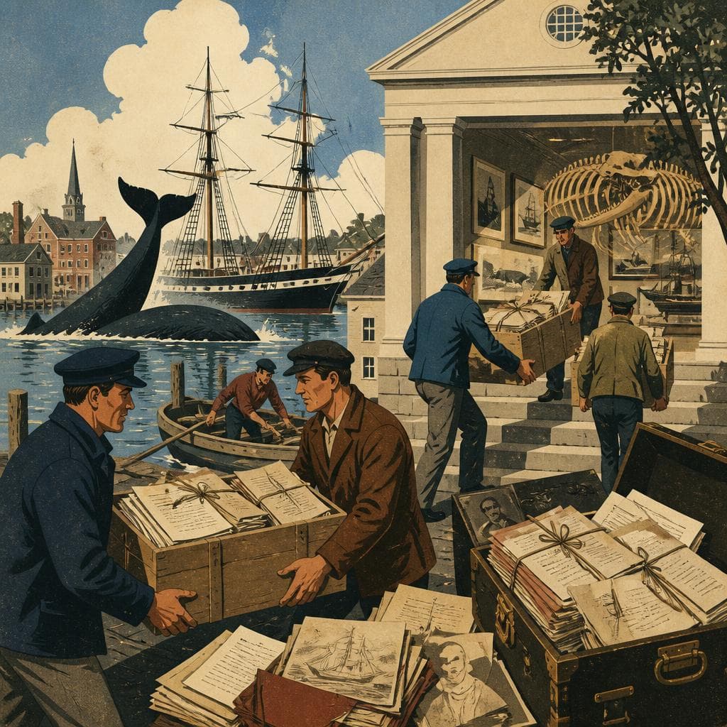 Cover art for Saving a Whaling City’s Paper Trail