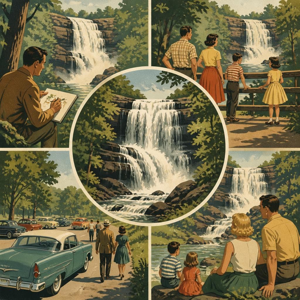 Cover art for How Tumbling Waters Became a Georgia Icon