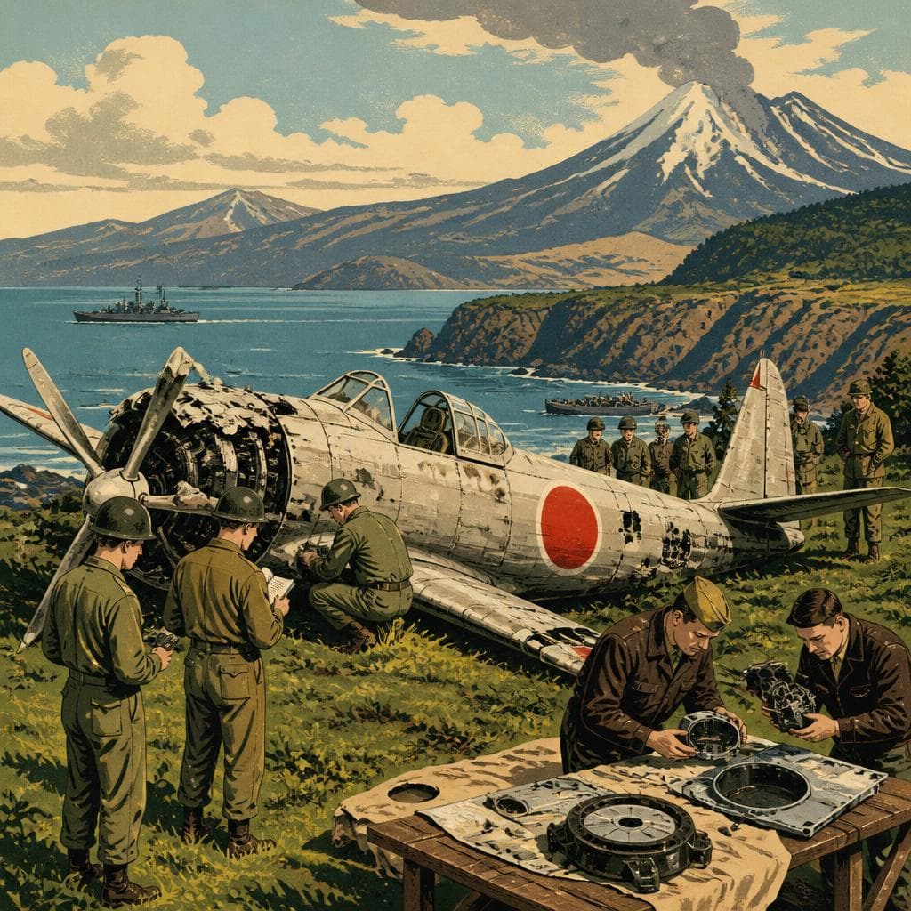 Cover art for The Zero That Landed on the Wrong Island