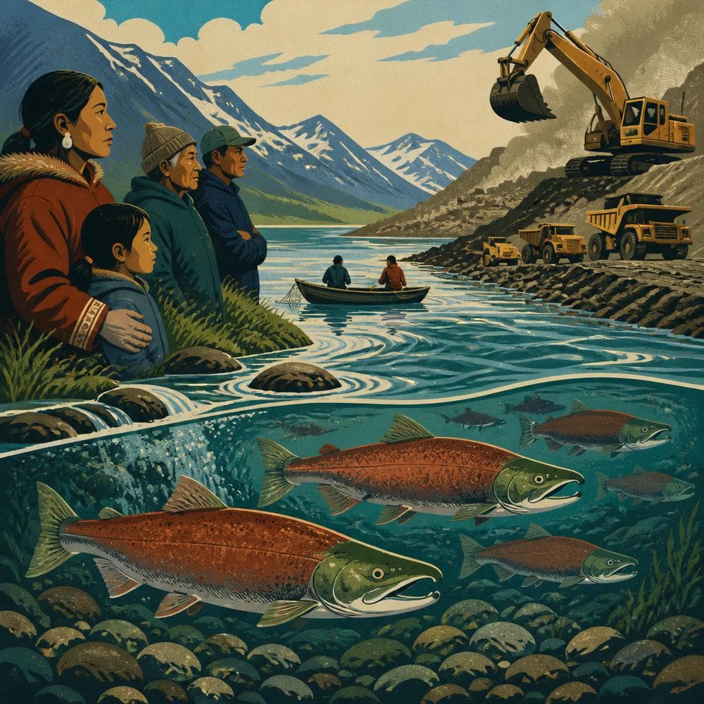 Cover art for Where the Salmon Are the Argument